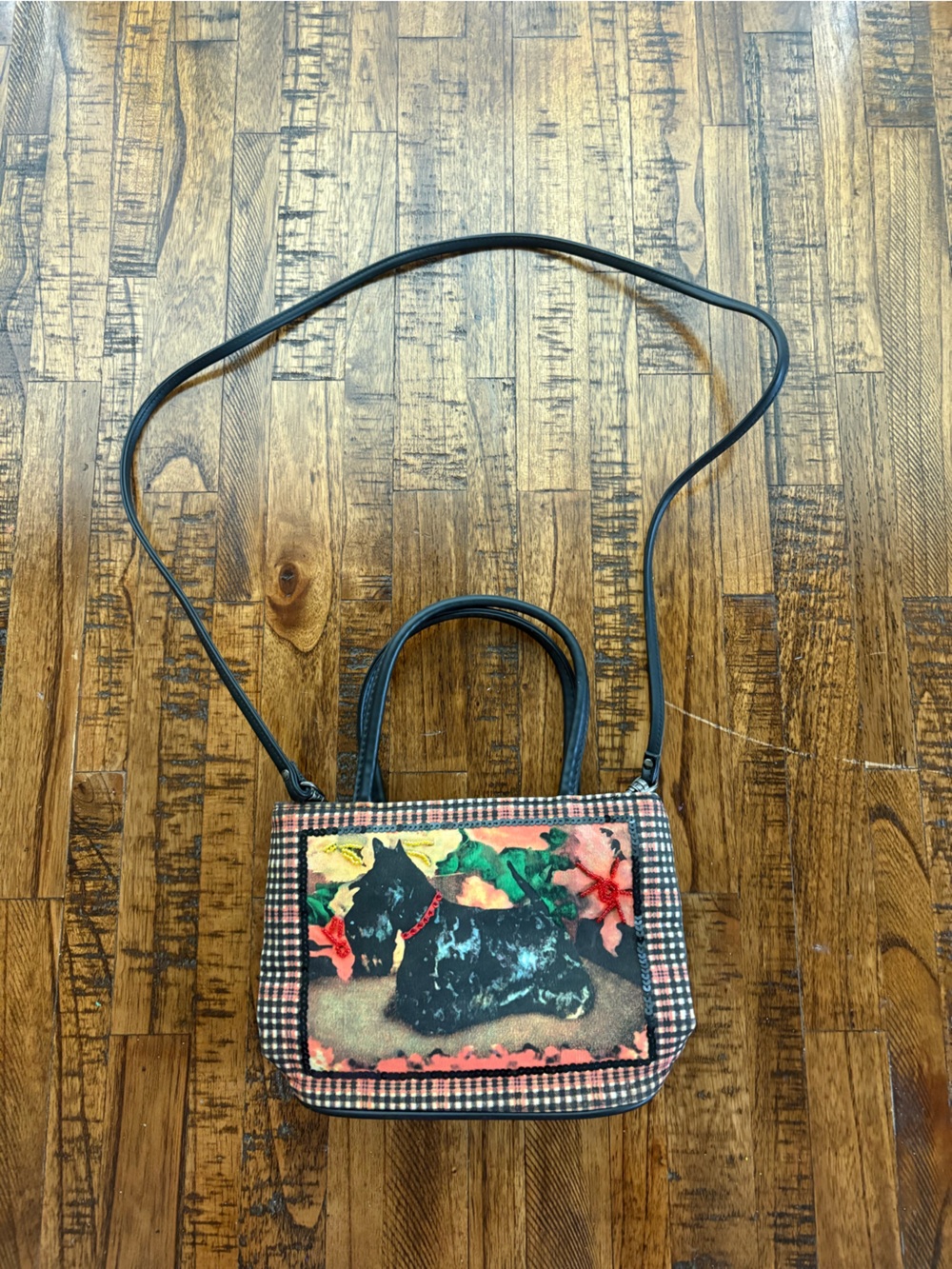 Vintage St. John’s Bay Scottie Dog Crossbody Purse